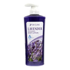 3W클리닉 라벤더 릴렉싱 바디로션 꽃향, 550ml, 1개