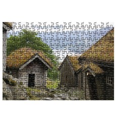 Damoa 試管拼圖 維京人的故鄉, 234件, 混合顏色