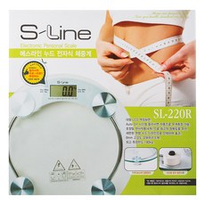 DAWA S-Line裸體電子秤, SL-220R, 混色