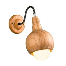 Saetbyeol House木質鈴鐺壁燈, 混色