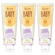 Dr.Choi's 第1階段孩童牙膏, 80g, 3入