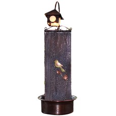 이앤 핸드메이드 인테리어 분수대 미니폭포사각조명, 혼합 색상