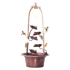 이앤 핸드메이드 인테리어 분수대 플라워조명, 혼합 색상