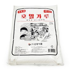 ZUCO 호밀가루, 3kg, 1개