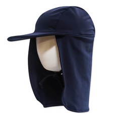 Bidangil 幼兒/兒童用 簡約護頸遮陽泳帽