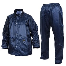 Daewon安全 新紳士雨衣 上下分離型, 深藍色