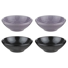 Lim Lim-seop Pottery Workshop 濃紫丁香 2p + 黑色 2p, 混色, 1套