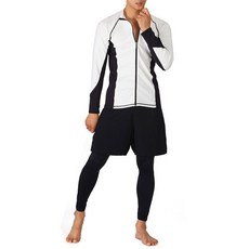 더시럽 남성용 크리스 반바지 레깅스 세트