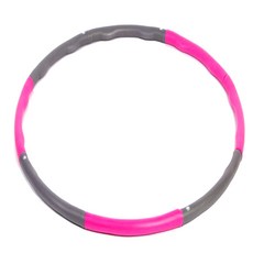 리빙듀오 에어폼 훌라후프, 핑크 + 그레이, 1개