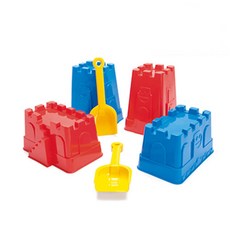 Dantoy 沙堡製作玩具套裝, 混色