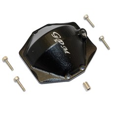 GPM ALUMINIUM前後蓋For原廠AXLE外殼, BK, 1套