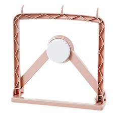 Ants 廚房用品 廚房壁掛式收納架 多用途置物架, 1個, 粉紅色