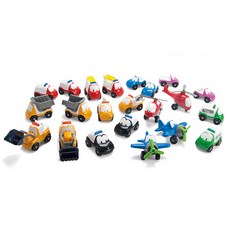 Dantoy 汽車可動玩具 22件組, 混合色, 1個