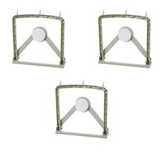 ANTS 壁掛多功能置物架 3入, 綠色