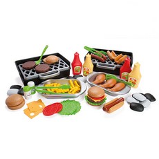 dantoy 我的小小豪華烤肉扮家家酒79件組, 混合顏色, 1個