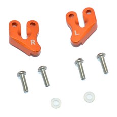 GPM AXIAL Racing SMT10 ALUMINIUM Rear Supporting Mount 2p, OR, 1세트