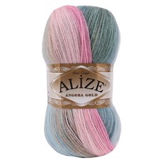 alize 마마니트 앙고라골드 털실, 2970, 1개