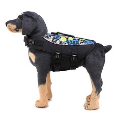 ZEZEPET 狗紋提手救生衣, G311PDSJ001