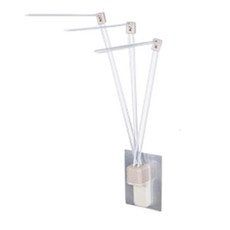 ANTS 壁掛式多支架置物架, 棕色, 1個