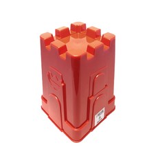 Dantoy 沙灘模具 城堡塔, 紅色, 1個