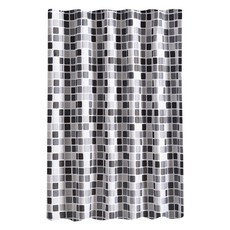 Market感性 防水浴簾 Type 7 100 x 200 cm, 1個, 灰色系