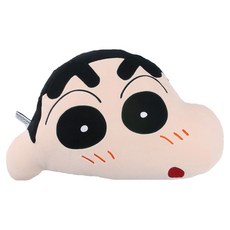 Crayon Shinchan 毛絨麻糬麻糬臉娃娃坐墊表情2, 混色