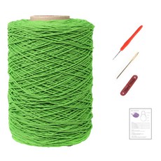 Mamanit東方棉紗網袋DIY組, 317淡黃色, 1套