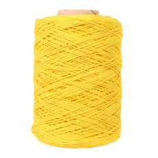 마마니트 동방면사 색사 나염 순면콘사 뜨개실, 316노랑, 1개