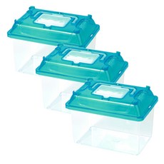 水族先鋒 潔淨採集箱 XL 330-C 藍色, 3個