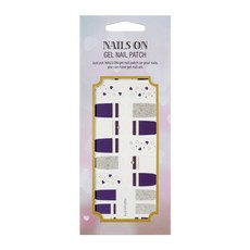 네일즈온 젤 네일패치 세트, 014(러블리바이올렛), 1개