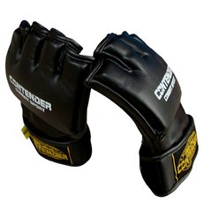 CONTENDER MMA 武術訓練手套 CMG-152, 黑色的