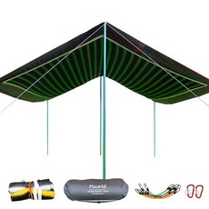 마브리드 수박 차광막 타프라이너 세트, 수박색, 1세트