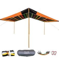 마브리드 차광막 타프라이너 세트, 무지개, 1세트