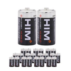 HIM 錳乾電池 C型, 24入, 1個