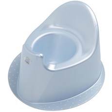 孩童簡約學習馬桶, 淺藍色