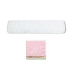 송월타월 유아동 블랑킷 수건 + 허니펜스 핸드타올 랜덤 발송, 흰색, 1세트