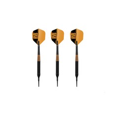 TARGET Soft Barrel RVB SOFT TIP BRASS 19g 飛鏢桿身, 混色, 3片