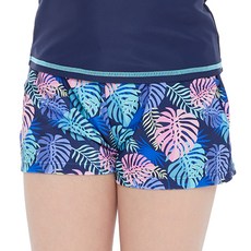 KOOGI ADVENTURE ADVENTURE 女童棕櫚葉印花短泳褲 KG-L673