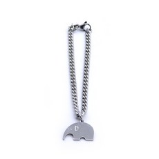 하온펫 코끼리 팬던트 강아지 목걸이 XS, B, 1개