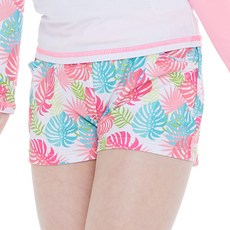 KOOGI ADVENTURE ADVENTURE 女童棕櫚葉印花短泳褲 KG-L672