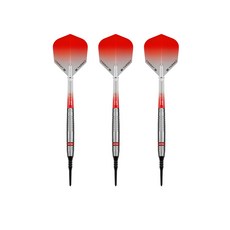 TARGET Soft Barrel Colors 2017 紅色 18g 16g 飛鏢桿身帶盒, 混色, 3片