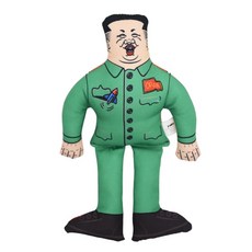 Super Six寵物貓北韓總統會發聲的絨毛玩具, 混色, 1個