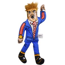 Super Six寵物外國人模型會發聲的絨毛玩具, 混色, 1個