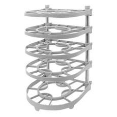 DECOSIN 平底鍋整理架 5層, 灰色