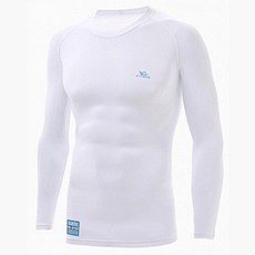 FITNUS 男士長 - 螺紋式圓形T襯衫