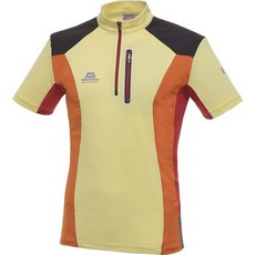 MOUNTAIN EQUIPMENT 男款拼色半拉鏈長袖T恤