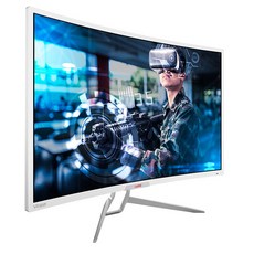 유디아 32형 LOOK 320 I-GAMING 유케어 144 커브드 TV 모니터, LK32CH3