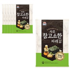 사조 참고소한 파래 조미전장김 5p, 20g, 6개입