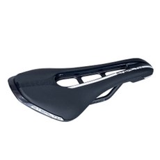 PRO 스텔스 스테인리스 자전거안장 152mm, 블랙 + 블랙레일, 1개