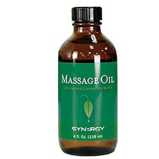 SYNERGY 按摩身體油榛子香氛, 118ml, 1入